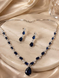 Royal Blue Necklace Set
