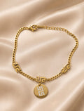 Signature Charm Gold Bracelet