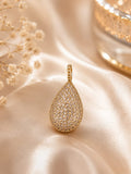 Luminous Teardrop Crystal Pendant
