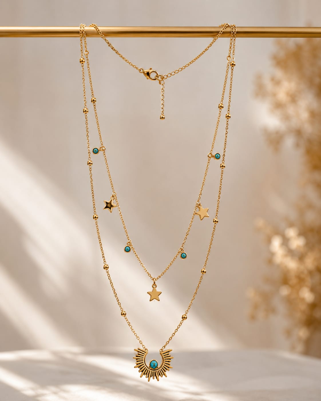 Celestial Star Layered Necklace
