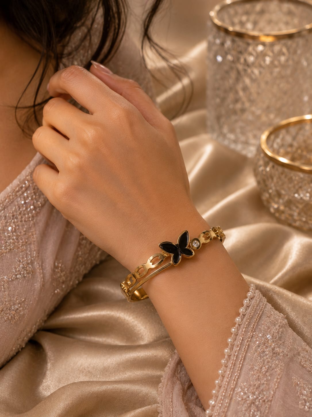 Butterfly Charm Bracelet
