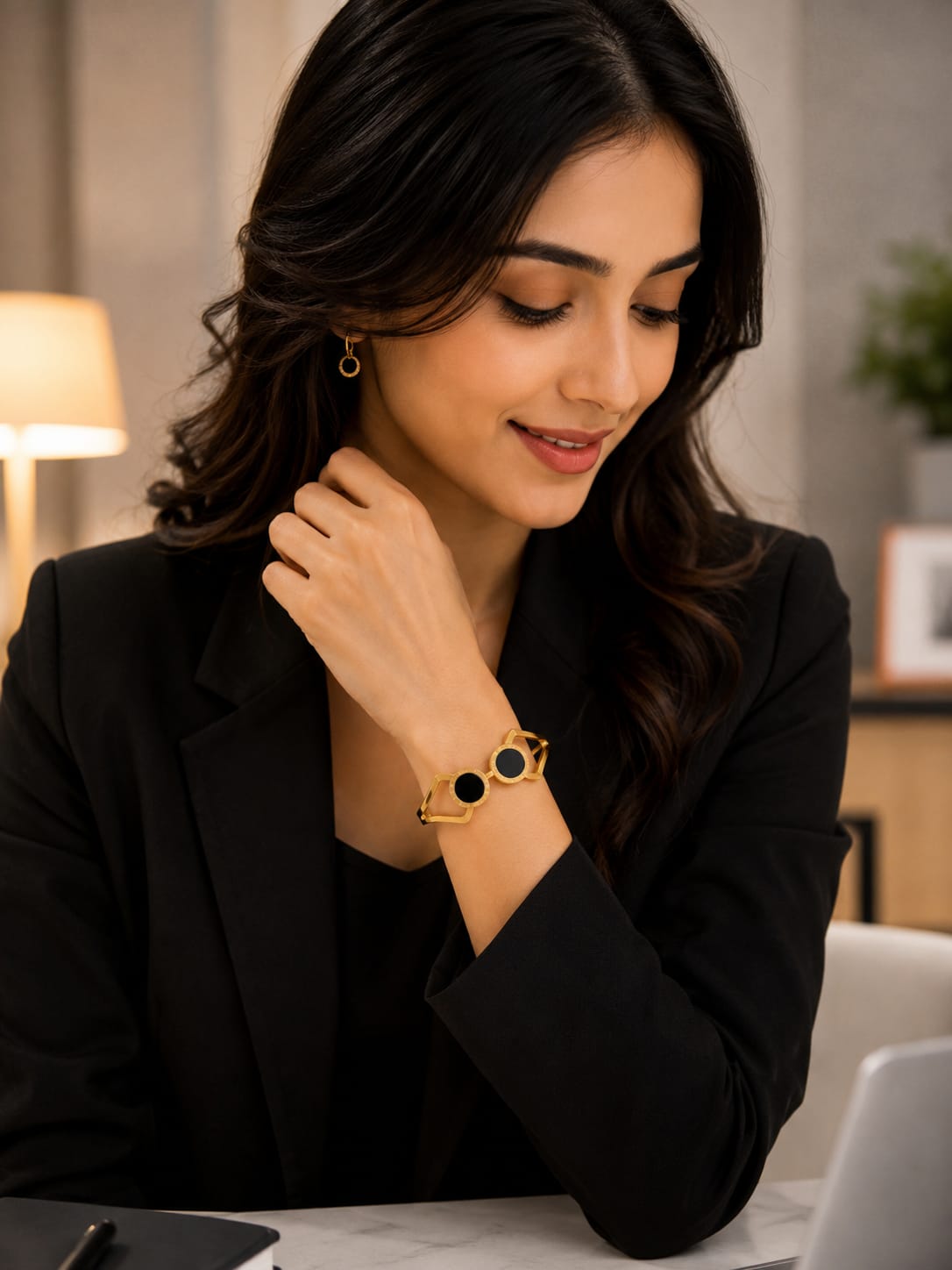 Eclipse Gold Bracelet
