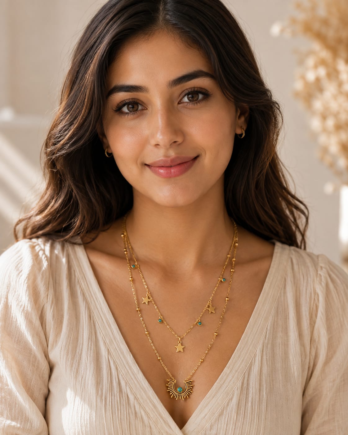 Celestial Star Layered Necklace