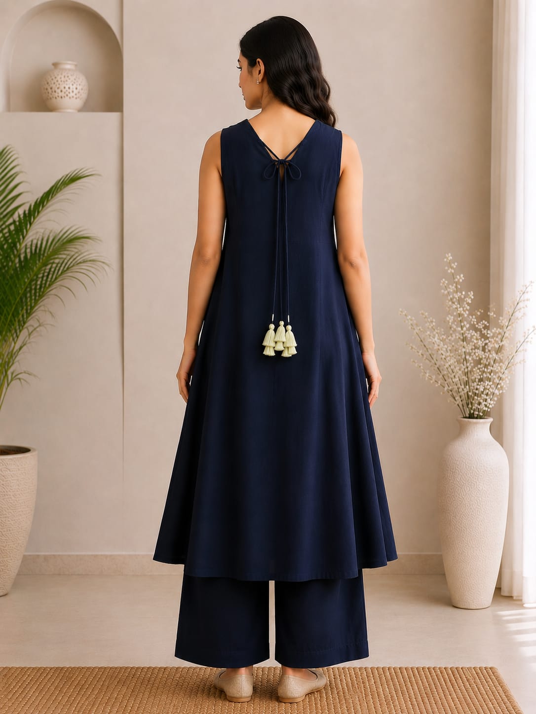 Floral Cotton Suit Set